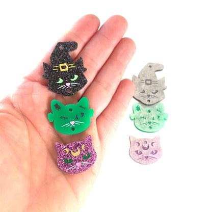 Crafty Cuts Laser Magical MEOW Totems - 3 Pair Set
