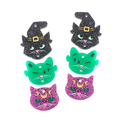 Crafty Cuts Laser Magical MEOW Totems - 3 Pair Set