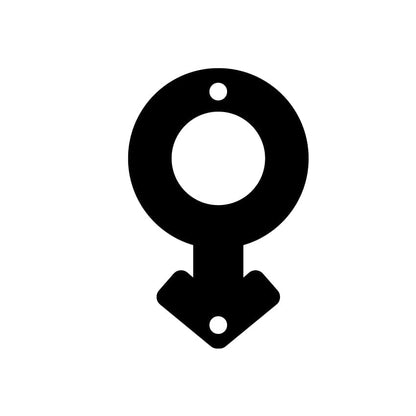 Crafty Cuts Laser Mars and Venus Charms - 2 Sizes