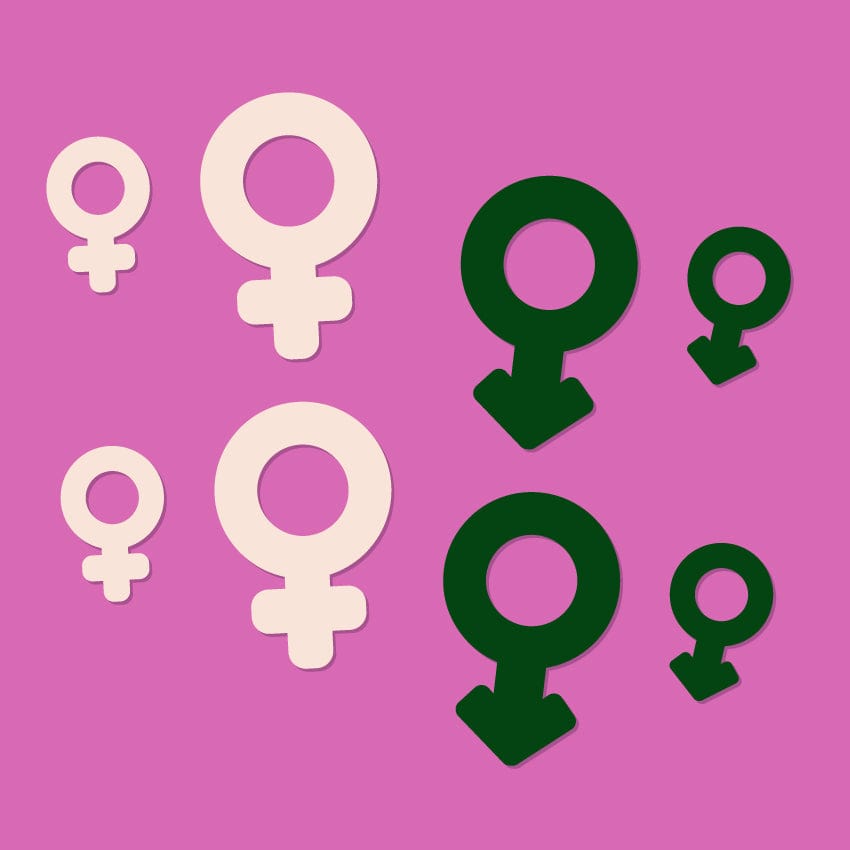 Crafty Cuts Laser Mars and Venus Charms - 2 Sizes