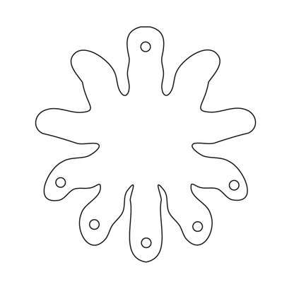 Crafty Cuts Laser Mega and Midi Flora Duo - 4 pair Set