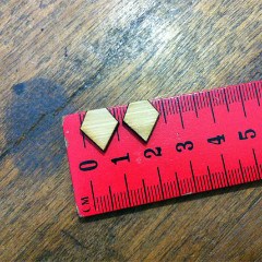 Crafty Cuts Laser MINI_bamboo Mini Wooden Gems - 10 Pairs