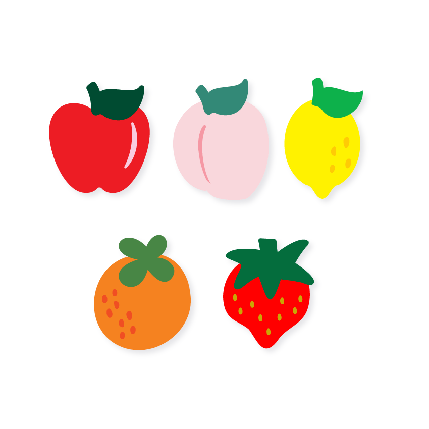 Crafty Cuts Laser  Mini Fruit Cuties - 10 Pairs