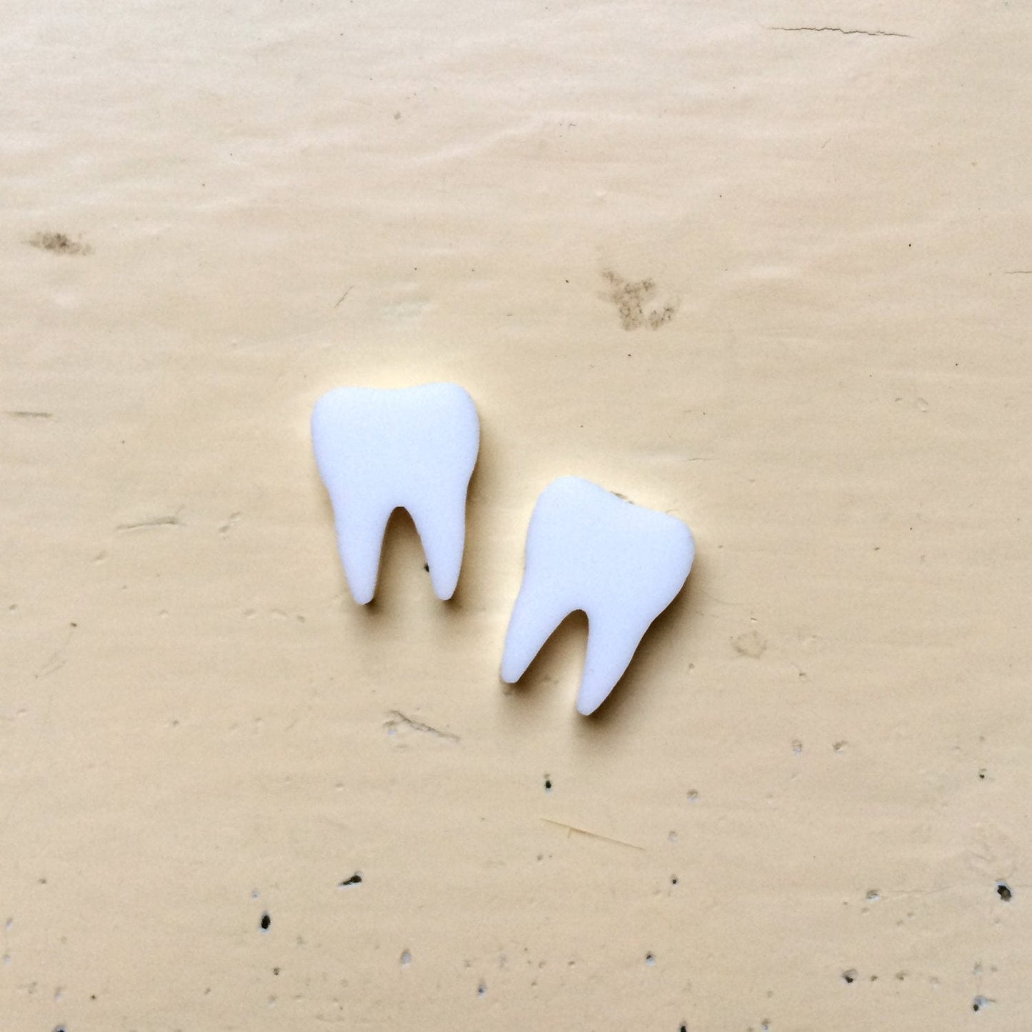 Crafty Cuts Laser MINI_mirror Small Teeth Charms  - 10 Pairs