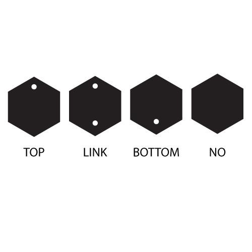 Crafty Cuts Laser MINI Shape it Up! Asst Sizes - 10 Pairs