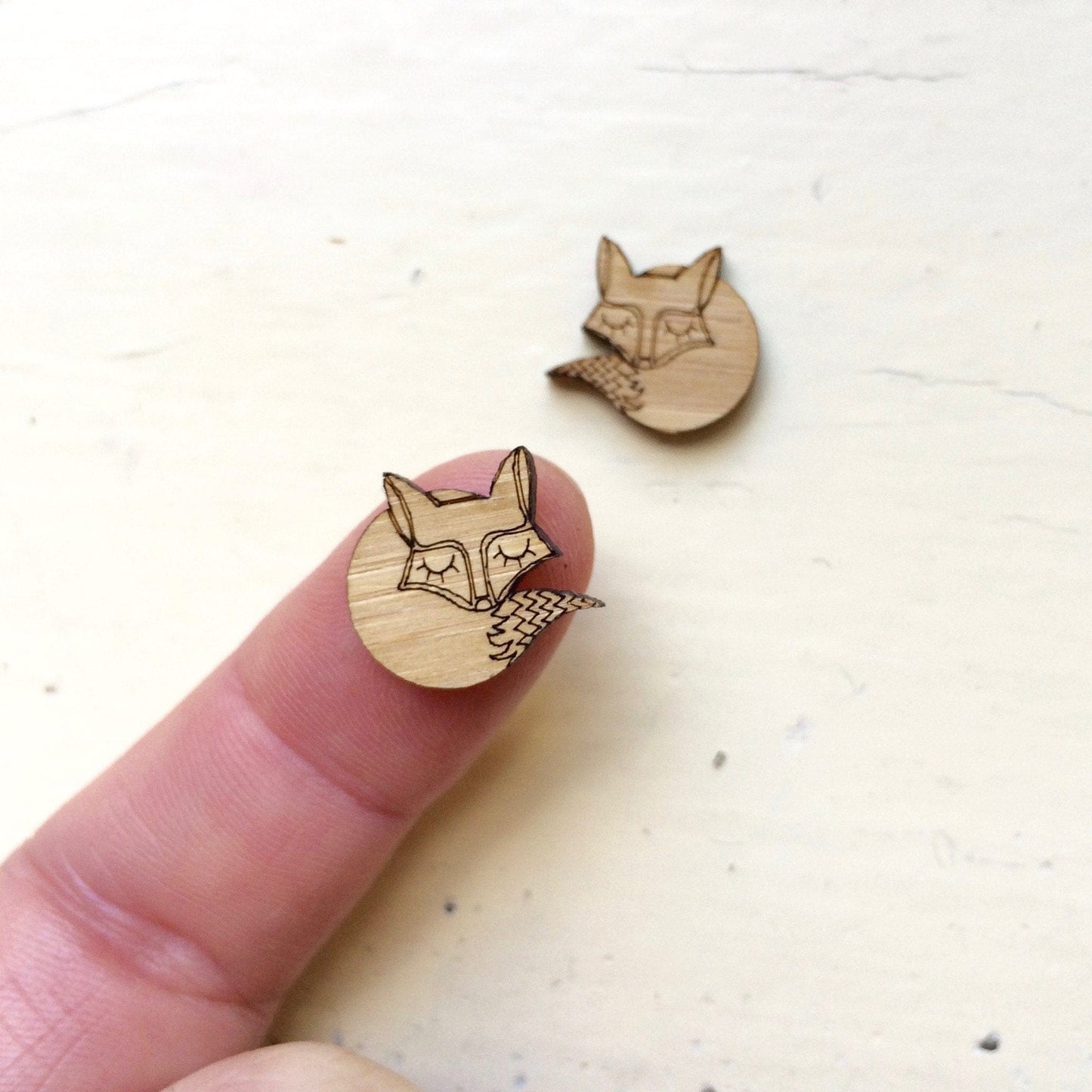 Crafty Cuts Laser Mini Sleepy Foxes - 10 Pairs