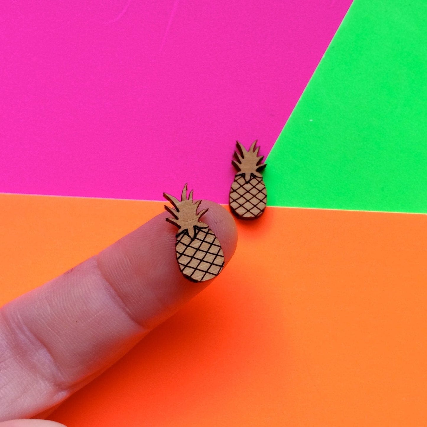 Crafty Cuts Laser Mini Spiky Pineapples - 10 Pairs