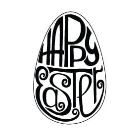 Crafty Cuts Laser Mirror Easter Eggs - 5 Designs - 4 Pair Set