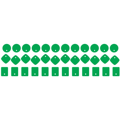 Crafty Cuts Laser Mixed 15mm Toppers - #2