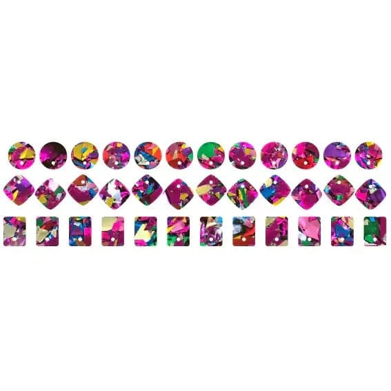 Crafty Cuts Laser Mixed 15mm Toppers - #2