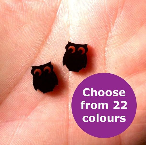 Crafty Cuts Laser Night Owl - Mini Cuts - 10 Pairs