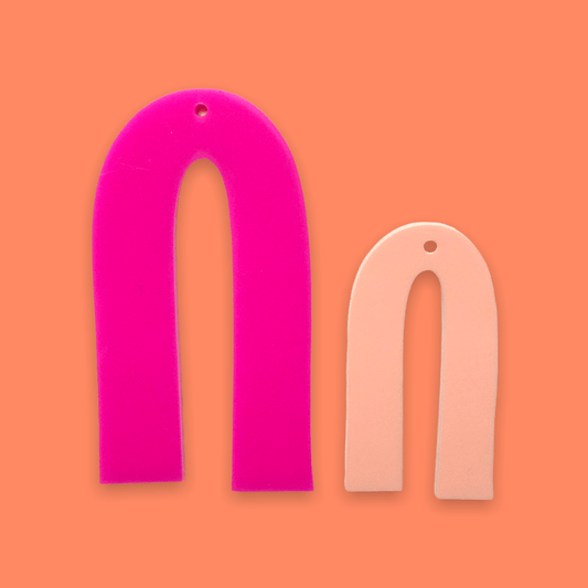 Crafty Cuts Laser Noodle Dangles - 2 Pair