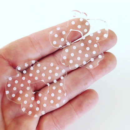 Crafty Cuts Laser © Odd Puff Spotty - 4 Pair set