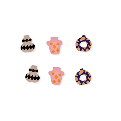 Crafty Cuts Laser © On the Shelf - Small Vase Trio