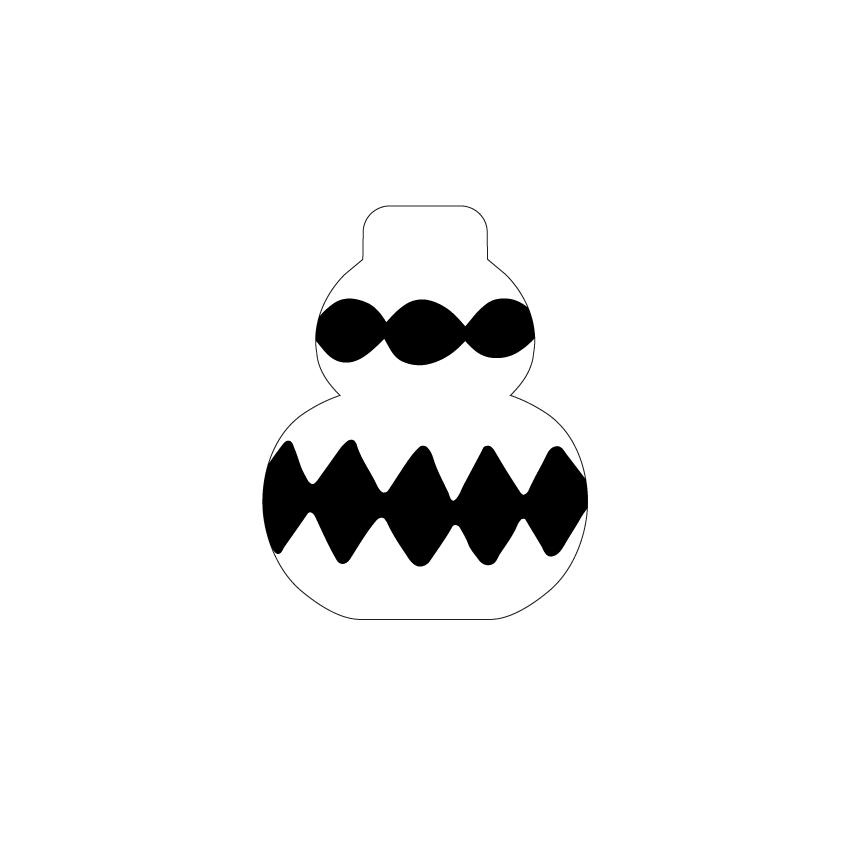 Crafty Cuts Laser © On the Shelf - Small Vase Trio