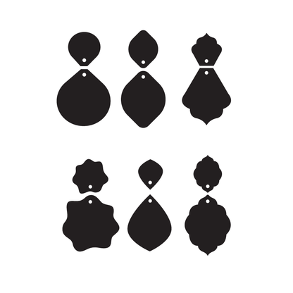 Crafty Cuts Laser © ooh Baby 6 designs - 3 pair set