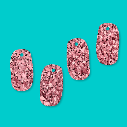 Crafty Cuts Laser Organic Oblong Charms - Assorted Sizes