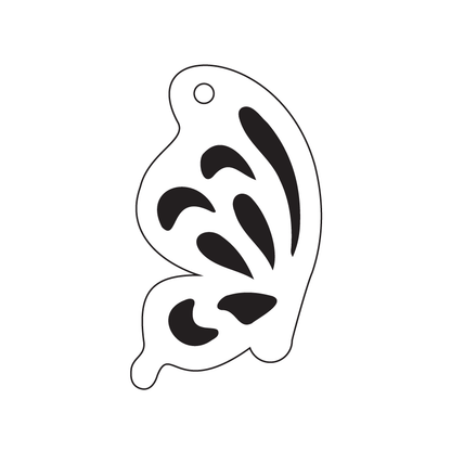 Crafty Cuts Laser Paint Fill Butterfly Wing  - 4 pair Set