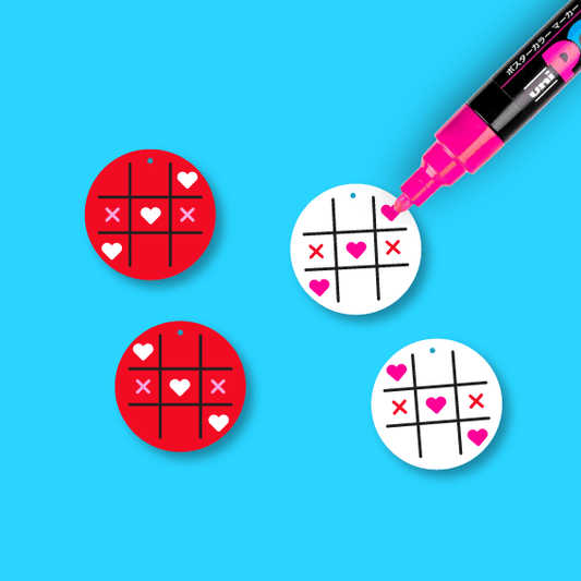 Crafty Cuts Laser Paint Fill - Love Games - 2 pair set