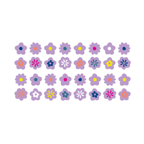Crafty Cuts Laser © Paint your own  - 15mm  Bloomin Cuties Cabochons