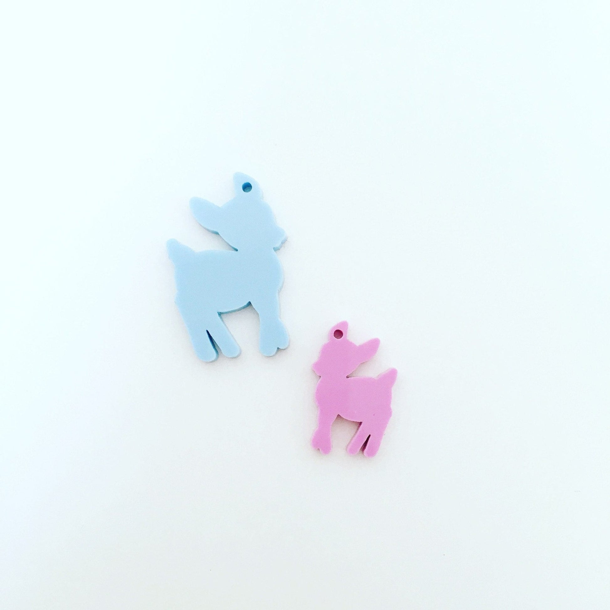 Crafty Cuts Laser Pair Bambi Charms - 5 Pairs