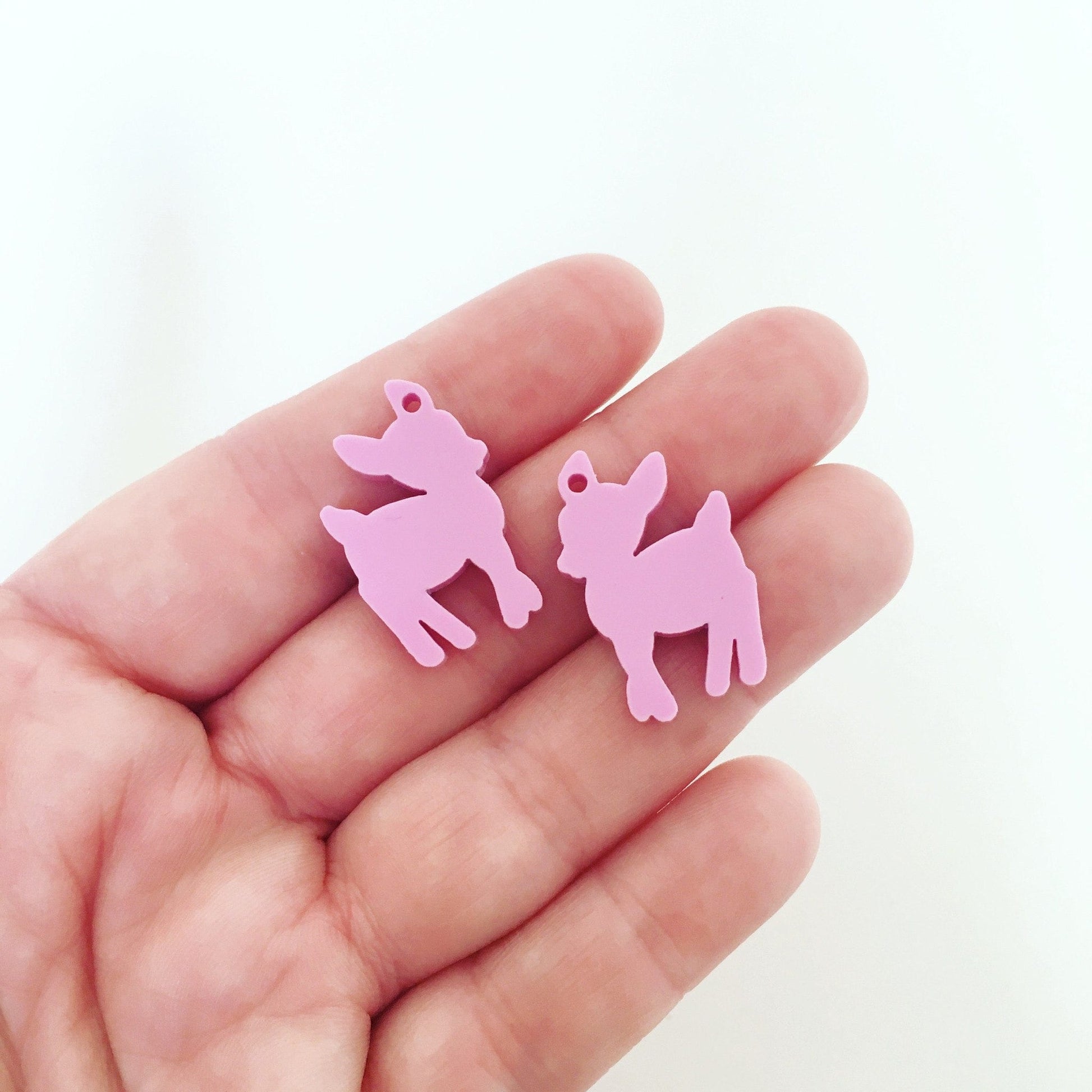 Crafty Cuts Laser Pair Bambi Charms - 5 Pairs
