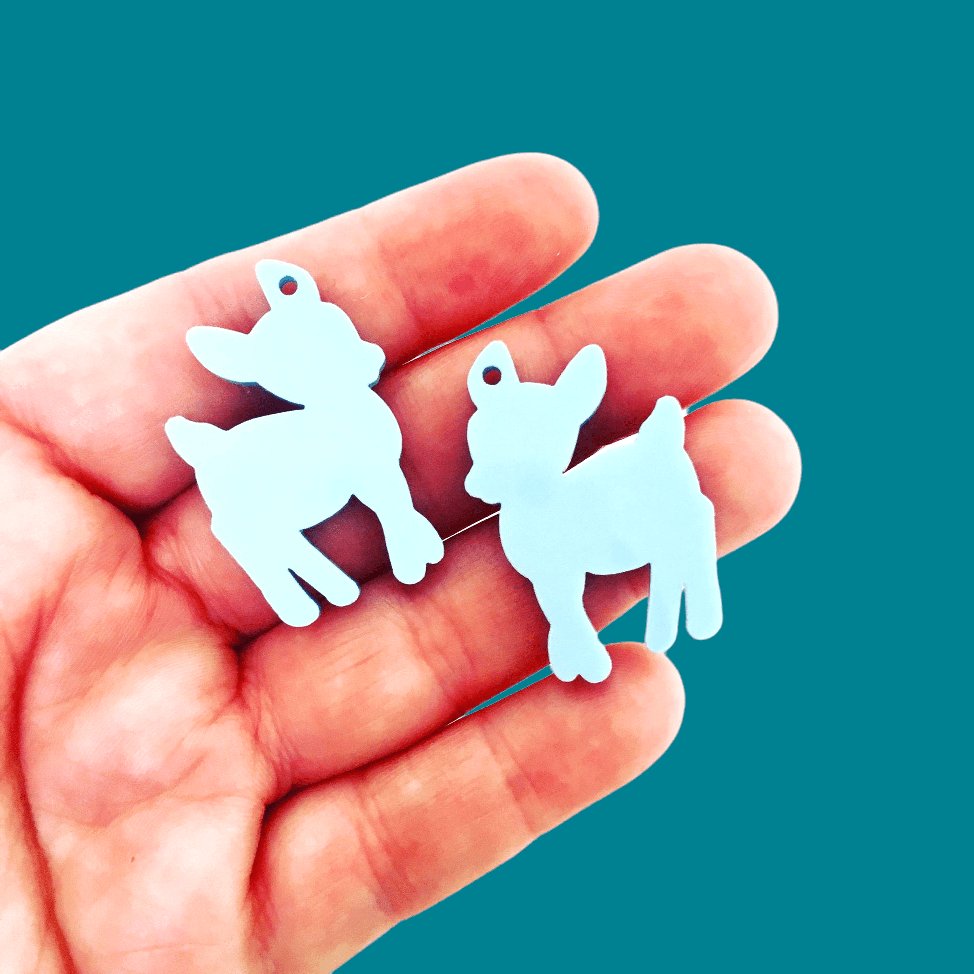 Crafty Cuts Laser Pair Bambi Charms - 5 Pairs