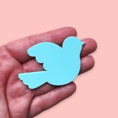 Crafty Cuts Laser Peace Dove   Large One Pair