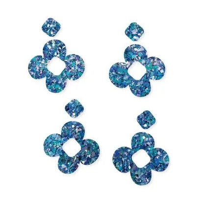 Crafty Cuts Laser © Peep Hole Bloom Duo - 2 Pair Set