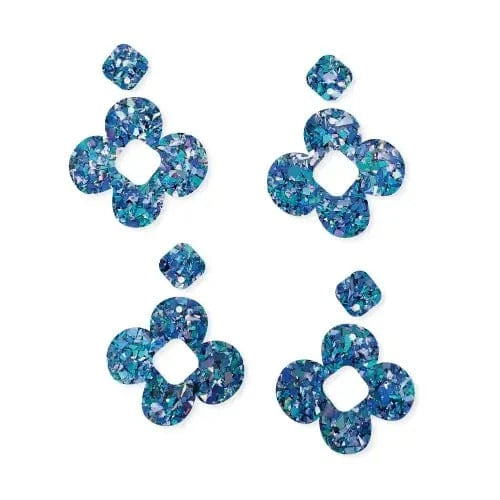 Crafty Cuts Laser © Peep Hole Bloom Duo - 2 Pair Set