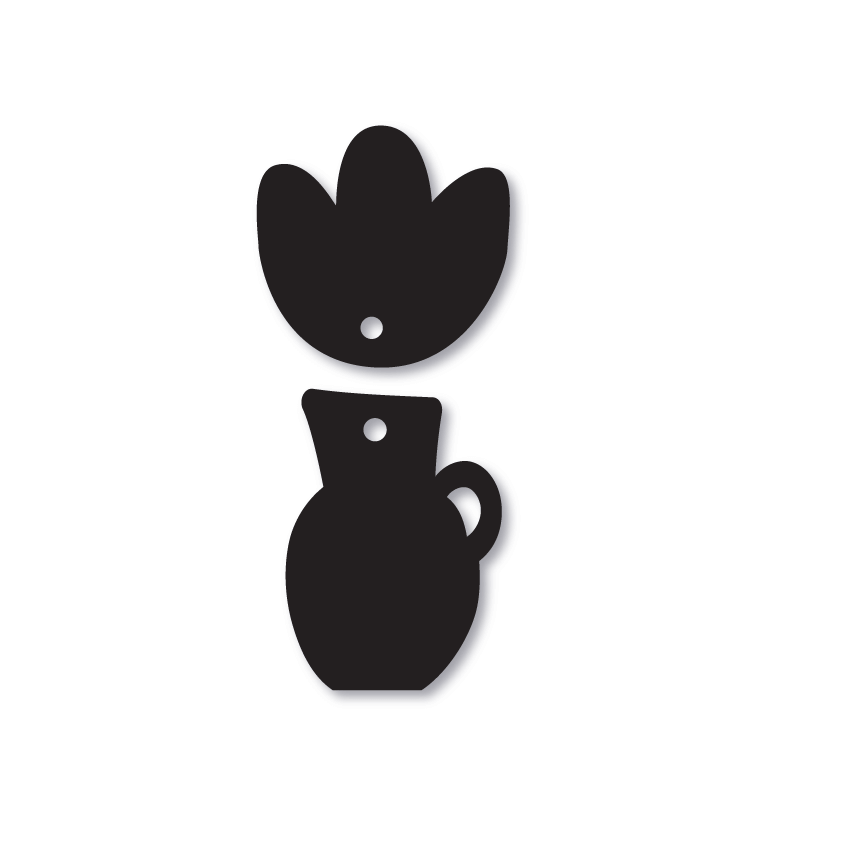 Crafty Cuts Laser © Pick a Posie - Pick a Pot - Two Pair Set