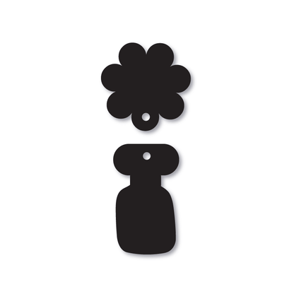 Crafty Cuts Laser © Pick a Posie - Pick a Pot - Two Pair Set