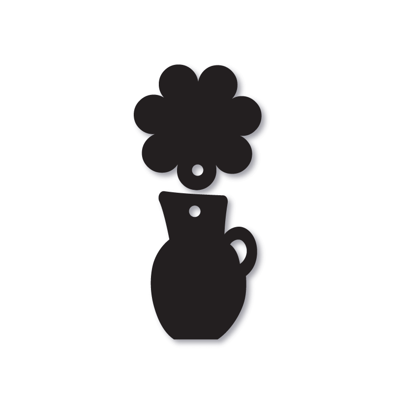 Crafty Cuts Laser © Pick a Posie - Pick a Pot - Two Pair Set