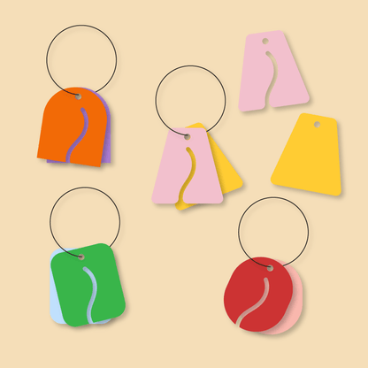 Crafty Cuts Laser © Pin Stripe Stax - Four Pair Set