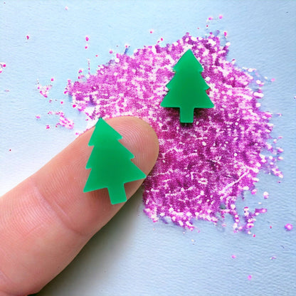 Crafty Cuts Laser Pine Tree  - Mini Cuts - 10 Pairs