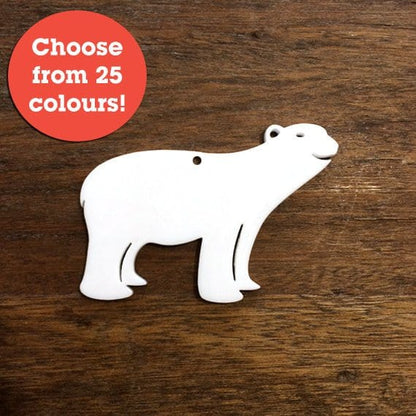 Crafty Cuts Laser Polar Bear One Pair