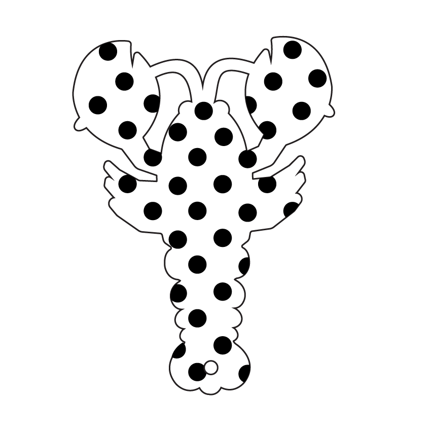 Crafty Cuts Laser  Polka Dot - Seafood Charms