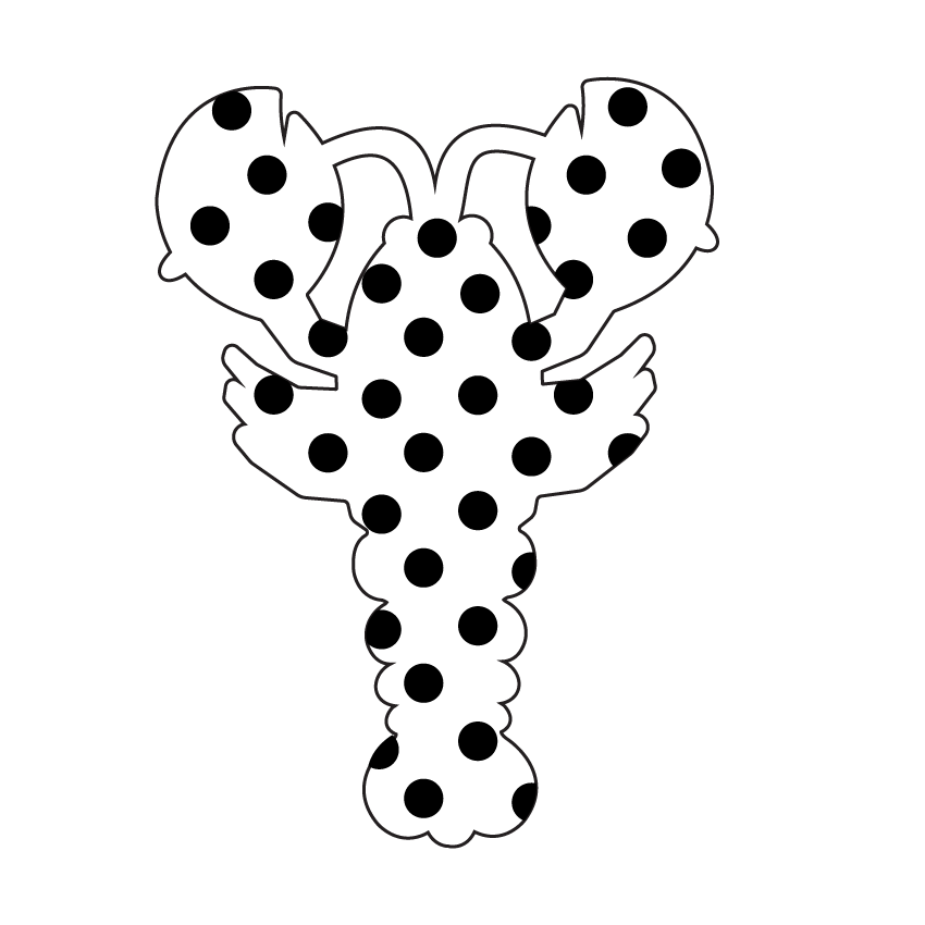 Crafty Cuts Laser  Polka Dot - Seafood Charms