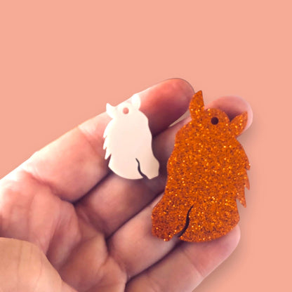 Crafty Cuts Laser  Pony Club Charms - Two Sizes