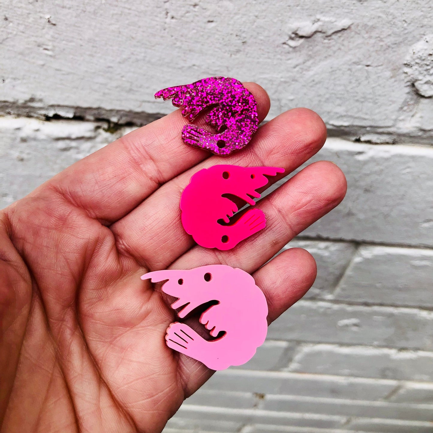 Crafty Cuts Laser Prawn - Totem - 3 Pair Set