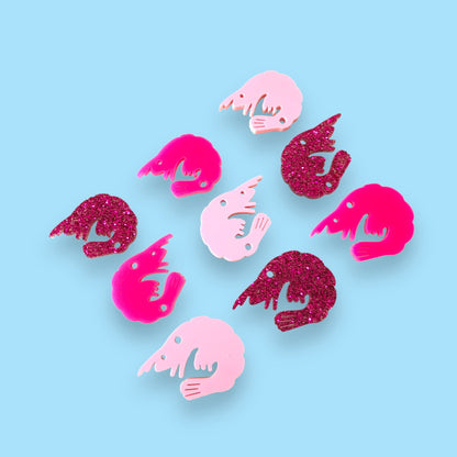 Crafty Cuts Laser Prawn - Totem - 3 Pair Set