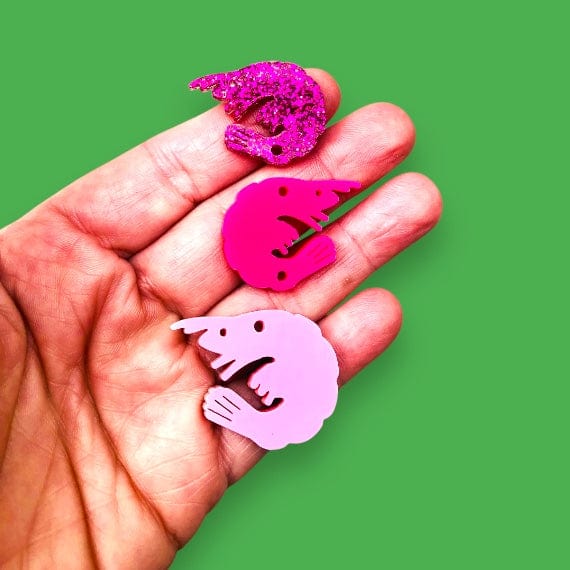 Crafty Cuts Laser Prawn - Totem - 3 Pair Set