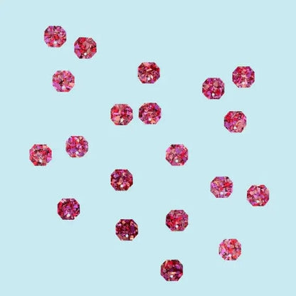 Crafty Cuts Laser Pty Ltd 15mm Octagon Chunk Charms - 10 Pairs