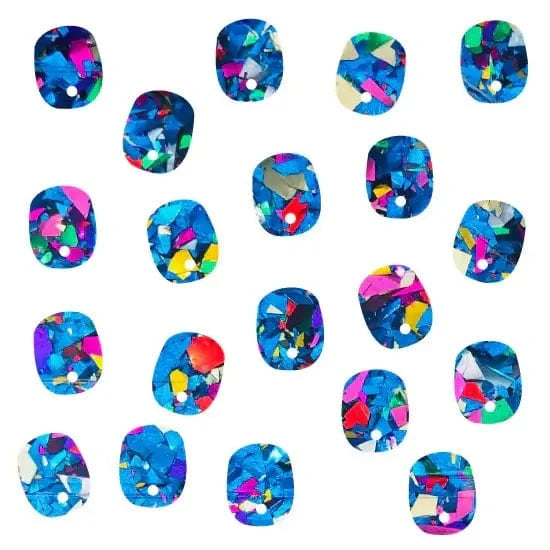 Crafty Cuts Laser Pty Ltd 15mm Squircle Charms - 10 Pairs