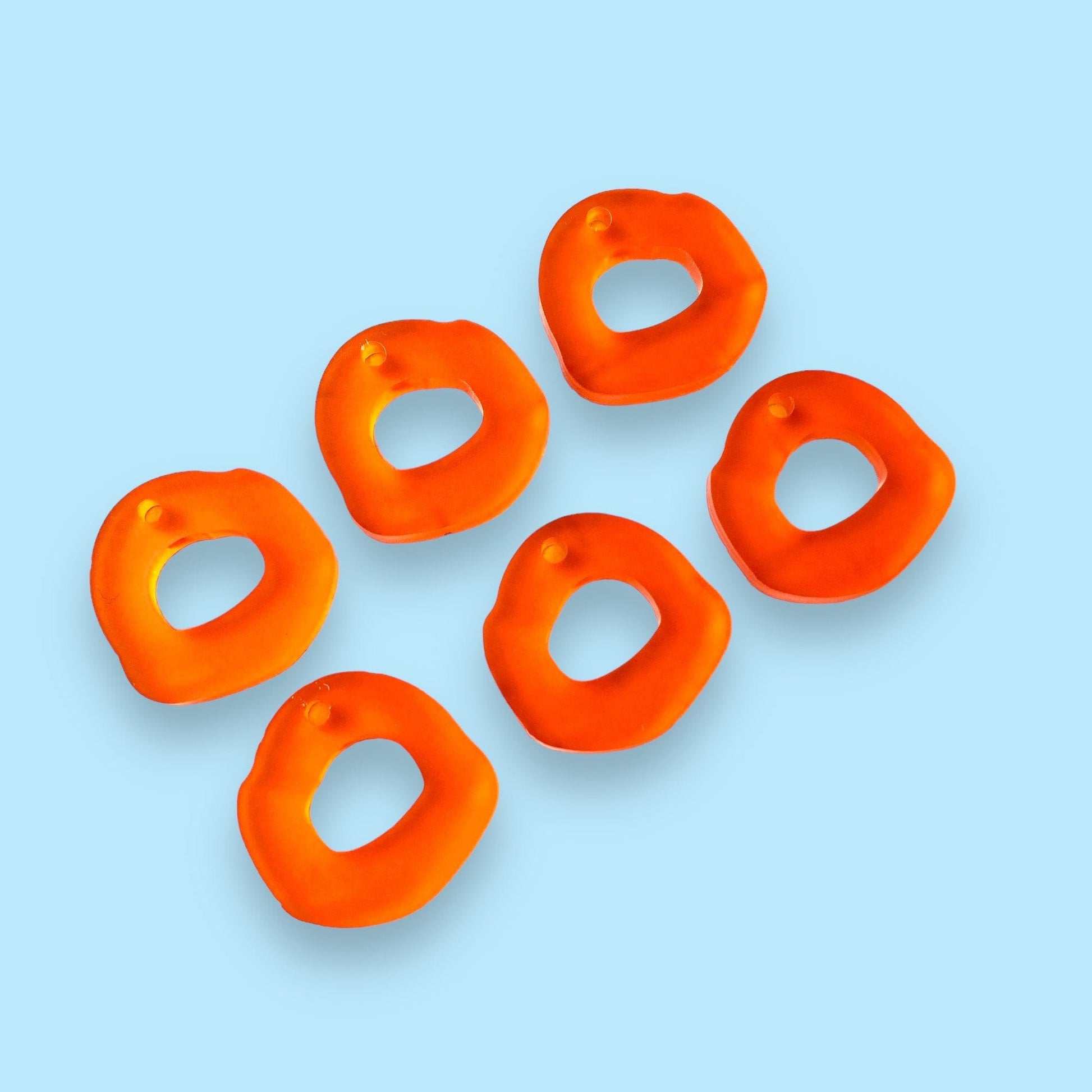 Crafty Cuts Laser Pty Ltd 18mm Cheezel Charms  - 6 Pairs