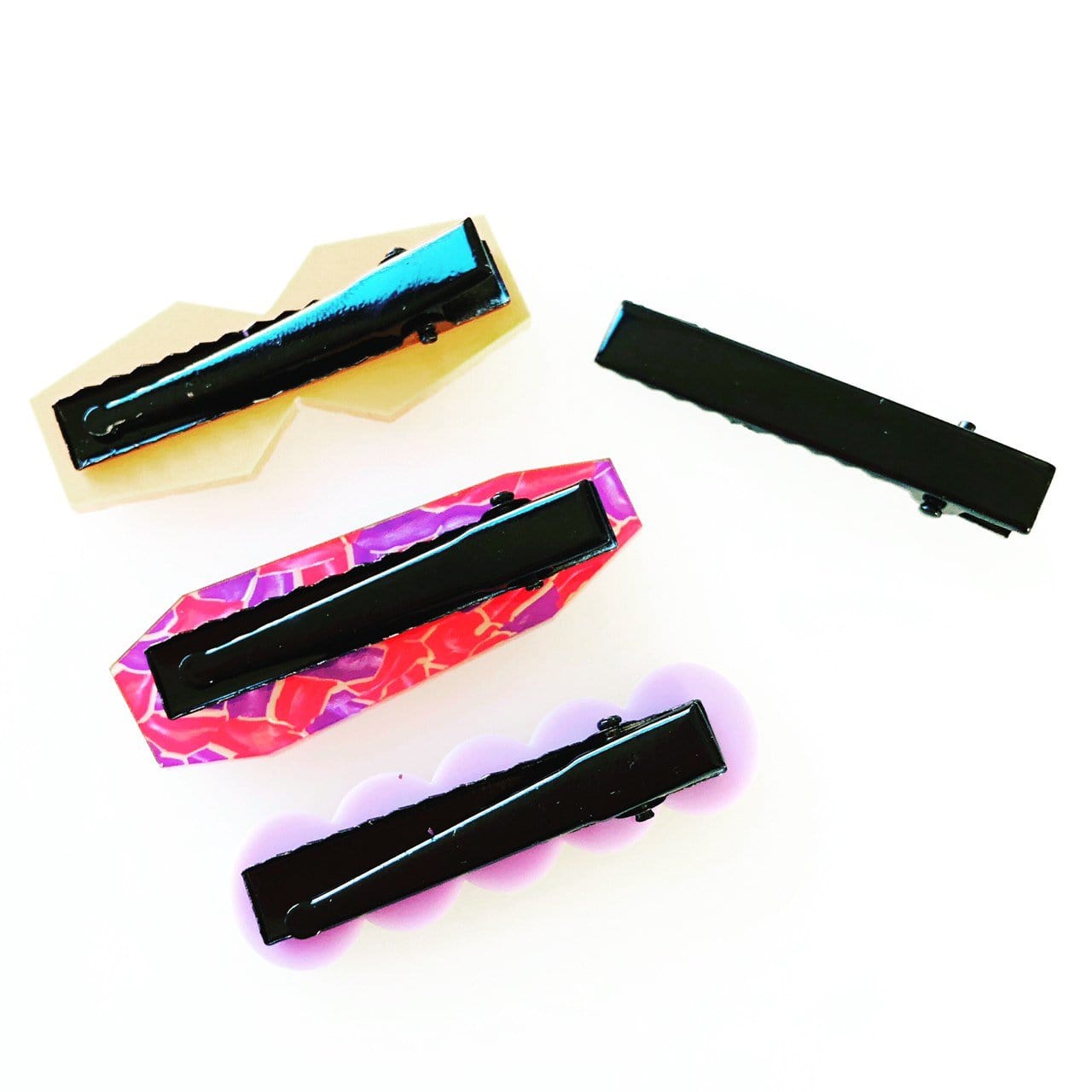 Crafty Cuts Laser Pty Ltd © 2 Pair Hair Clip Cabochons - 13 Assorted Designs