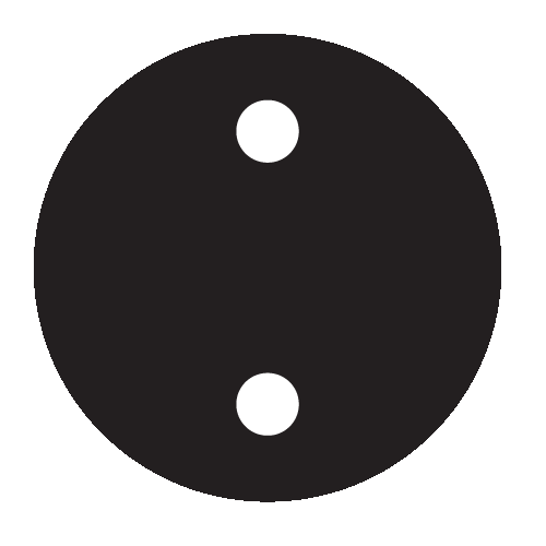 Crafty Cuts Laser Pty Ltd 25mm Dot Circle Charms - 10 Pairs