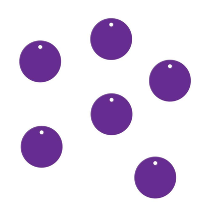 Crafty Cuts Laser Pty Ltd 30, 40, 50 and 60mm Dot Circle Charms