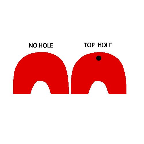 Crafty Cuts Laser Pty Ltd © 4 Pairs 22mm Hump Cabochons -Spots or Stripes