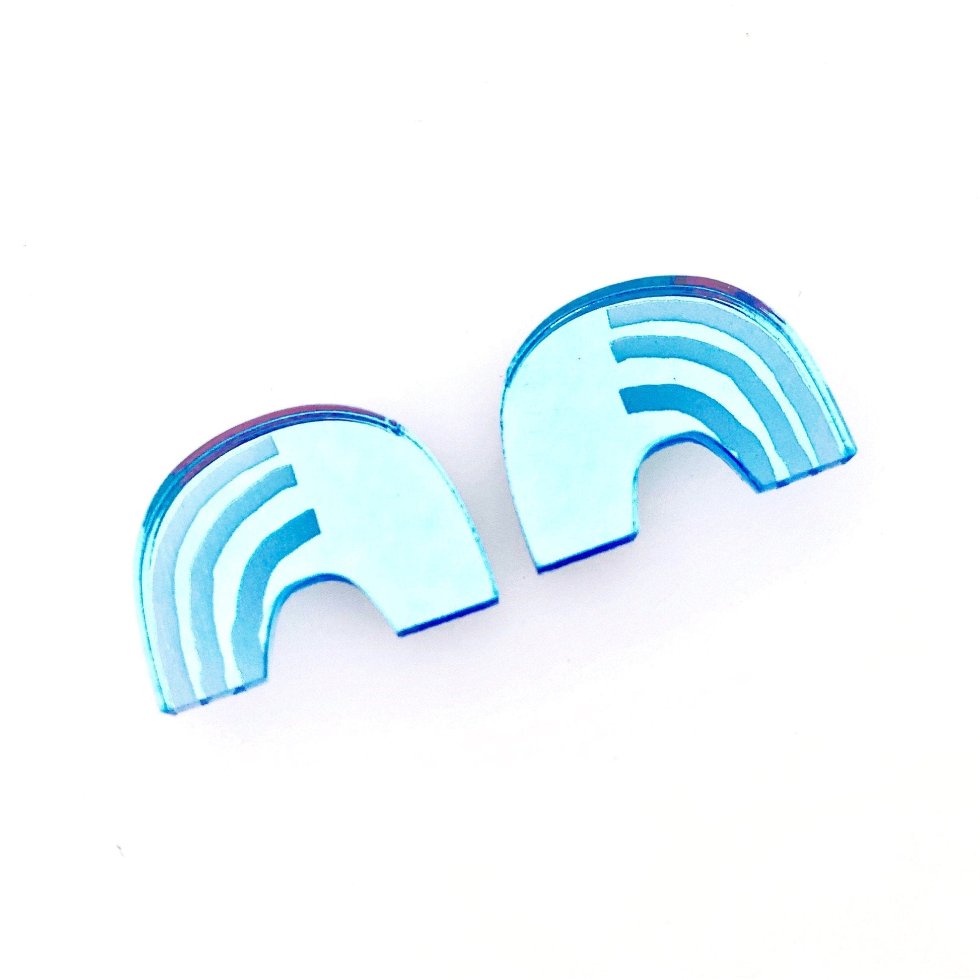 Crafty Cuts Laser Pty Ltd © 4 Pairs 22mm Hump Cabochons -Spots or Stripes